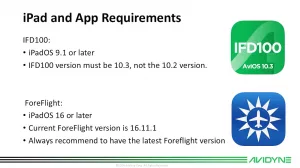 Using the IFD with Fore Flight and the IFD 100 App